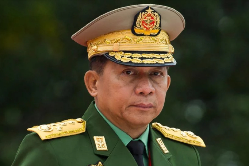 Myanmar Coup Leader Min Aung Hlaing to Assume Presidency Amidst Nationwide Civil War