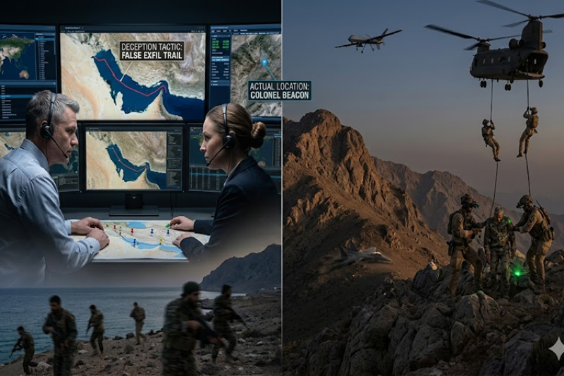 CIA’s "Ghost" Operation: The Strategic Deception That Saved a US Airman in Iran