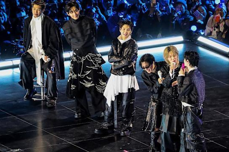BTS Generates Massive Revenue From Rain-Soaked Concert Launch