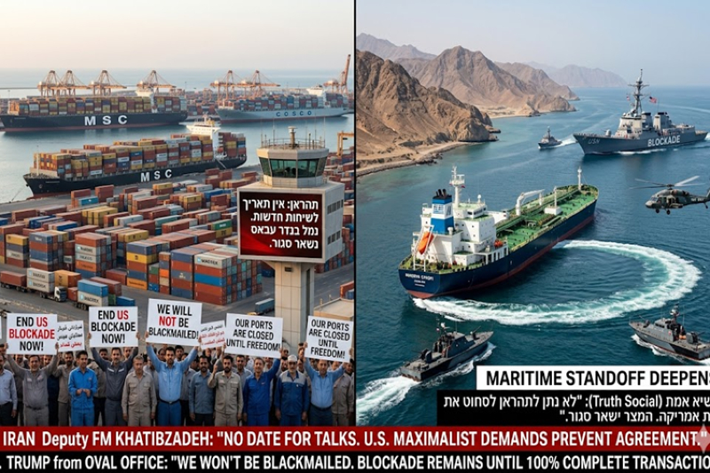 Maritime Standoff Deepens: Tehran Rejects Talk Dates as New "Chokepoint" Threats Emerge