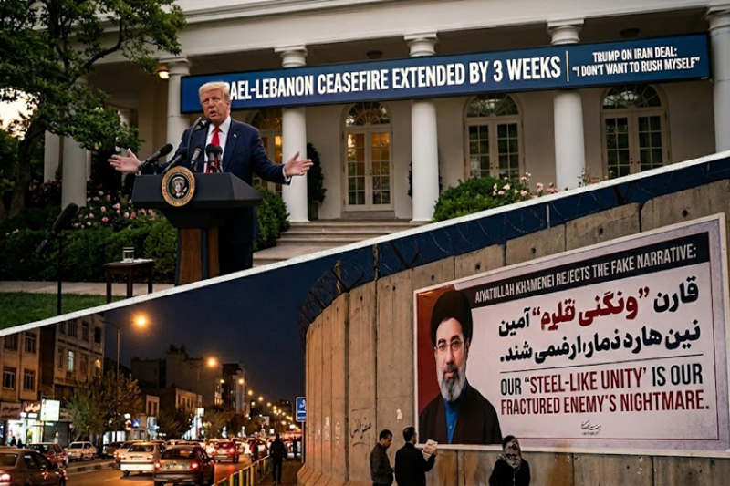 Trump Extends Israel-Lebanon Ceasefire but Remains Patient on Iran Deal; Mojtaba Khamenei Rejects Claims of Leadership Rift