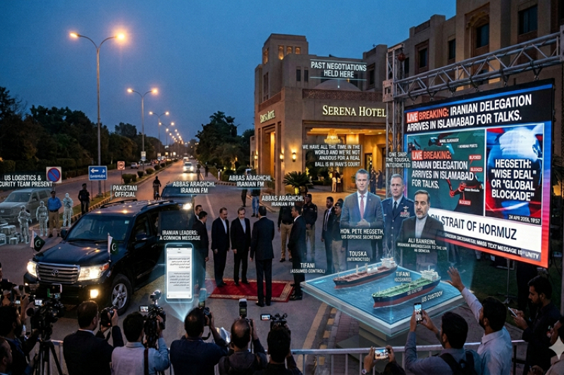 🔴 LIVE High-Stakes Diplomacy: US and Iran Set for Face-to-Face Talks in Islamabad