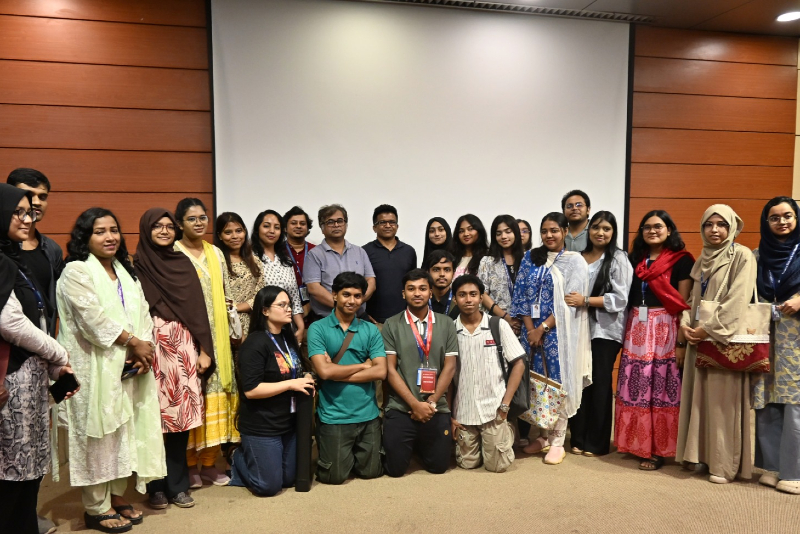 Architecture Meets Cinematography: Rashed Explores Visual Storytelling at NSU