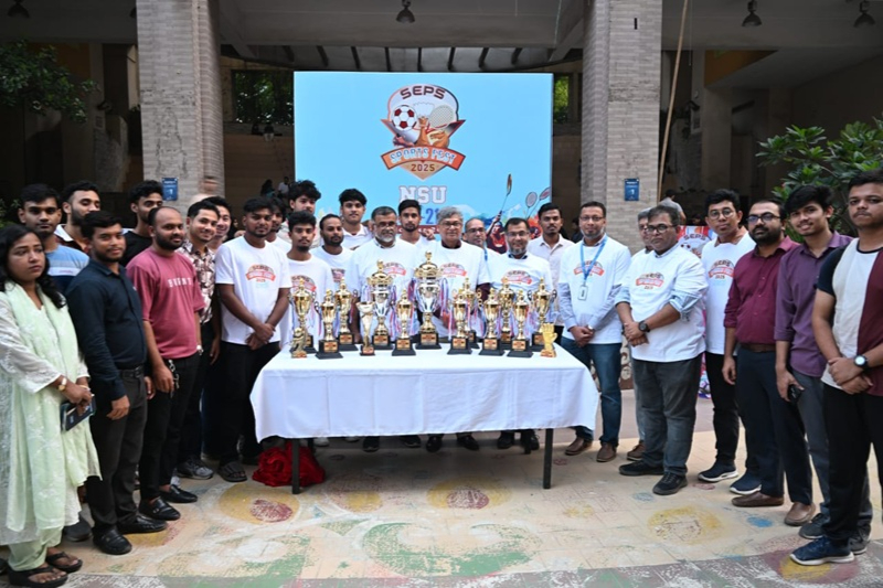 “Where Energy Meets Excellence” – SEPS Sports Fest 2025 Kicks Off at NSU