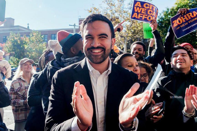 Mamdani Projected to Win NYC Mayoral Race