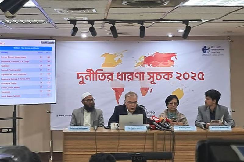 Bangladesh Ranks 13th in Corruption Index
