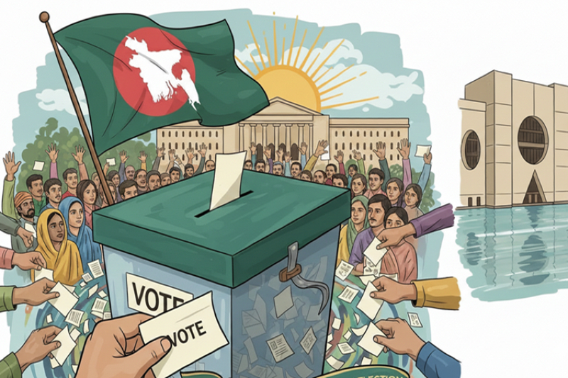 Voting Concludes Nationwide as Bangladesh Awaits Election and Referendum Results