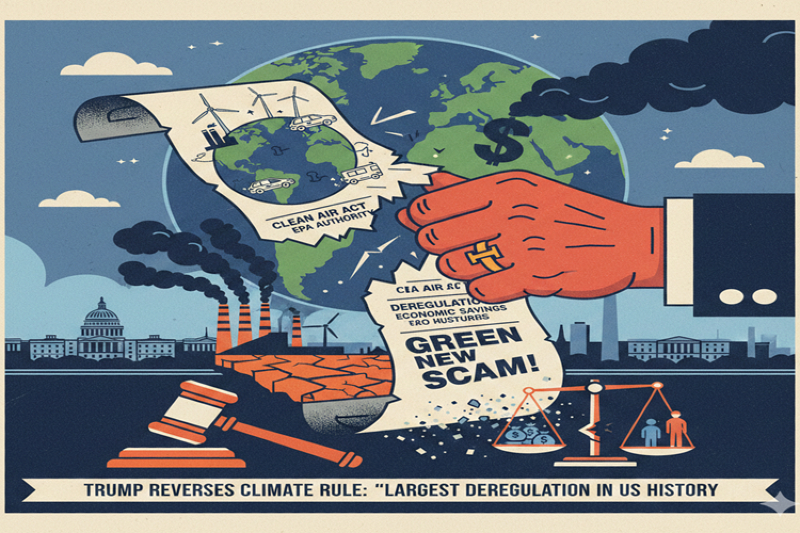 Trump Administration Reverses Key Climate Ruling on Greenhouse Gases