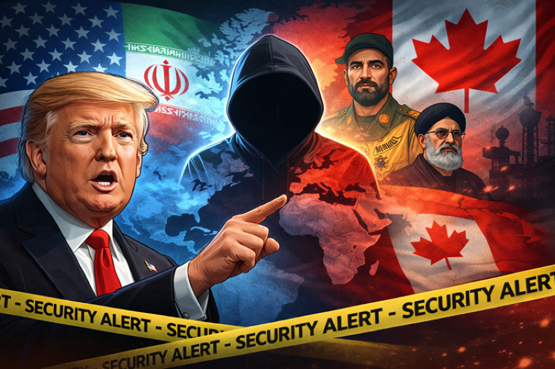 Trump Warns of Iranian ‘Sleeper Cells’ as Canadian Lawmakers Raise Security Concerns