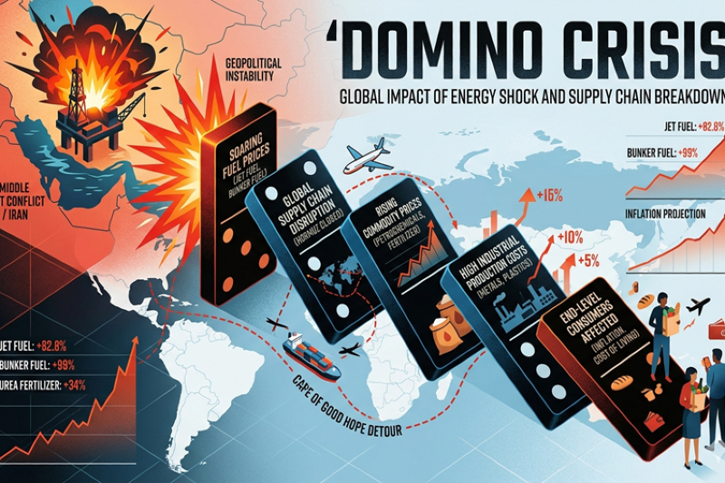 SPECIAL REPORT: The "Domino Crisis"—How Geopolitical Turbulence is Impacting Energy Prices, Global Supply Chains, Commodity Prices & Consumers Globally