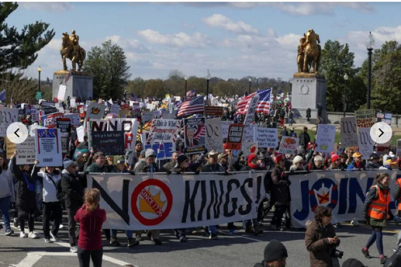 US-Israel War on Iran Enters Second Month: Houthis Strike Israel as "No Kings" Protests Explode Across America