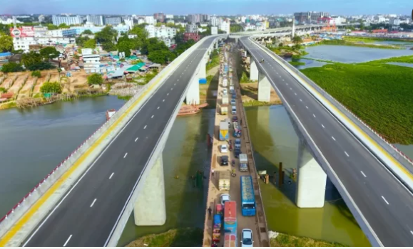 Two Toll-Free Service Bridges Open in Ashulia to Ease Traffic